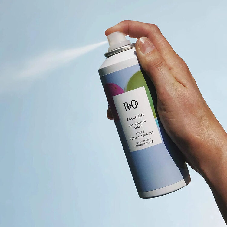 R+Co Ballon | Spray Volumateur Sec (176ml/5oz) - Volume Léger et Texture Aérienne