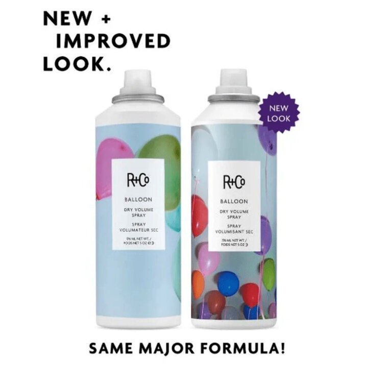R+Co Ballon | Spray Volumateur Sec (176ml/5oz) - Volume Léger et Texture Aérienne