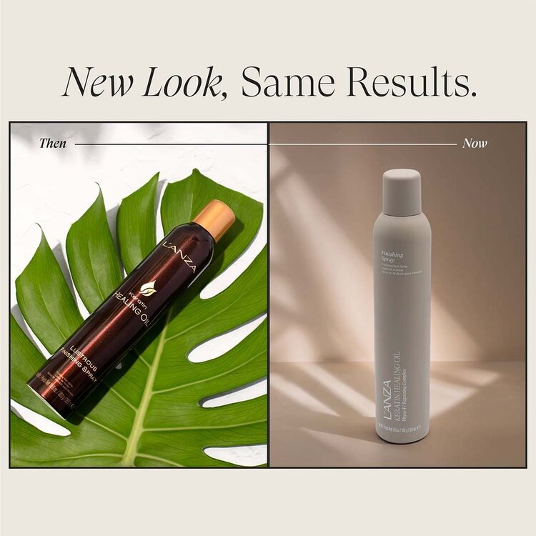 L'ANZA Keratin Healing Oil Phyto-IV Repairing Complex | Finishing Spray - Flexible Hold and Shine