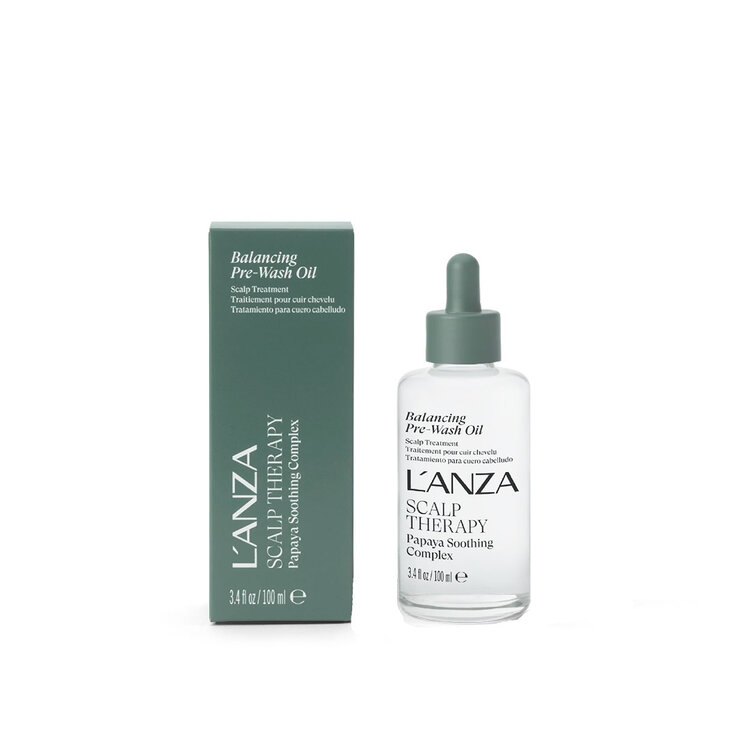 L'ANZA Scalp Therapy | Pre-Wash Oil - Papaya Soothing Balancing Complex (100ml/3.4oz)