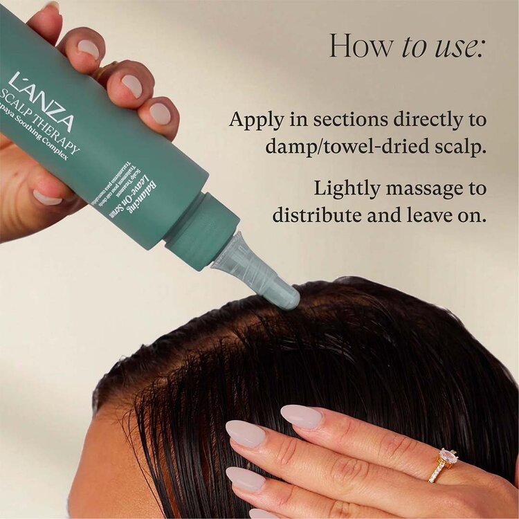 L'ANZA Scalp Therapy | Leave-On Serum - Papaya Soothing Balancing Complex (100ml/3.4oz)