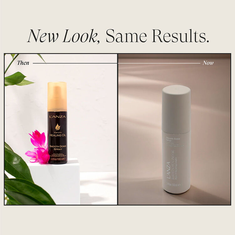 L'ANZA Keratin Healing Oil | Smooth Down Spray (100ml/3.4oz) - Smoothing heat protection
