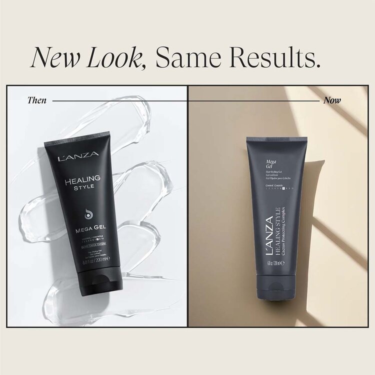 L'ANZA Healing Style | Mega Gel (200ml/6.8oz) — Tenue Forte & Anti-Frisottis
