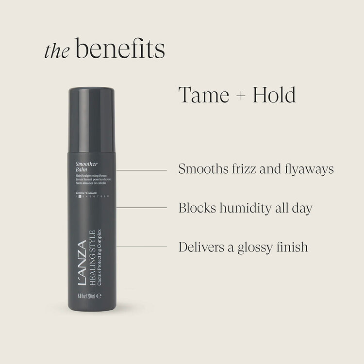 L'ANZA Healing Style | Smoother Balm (200ml/6.8oz) — Sleek Anti-Frizz Shine