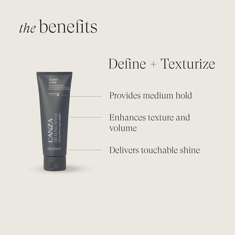 L'ANZA Healing Style | Texture Cream (125ml/4.2oz) — Corps, Séparation & Fini Naturel