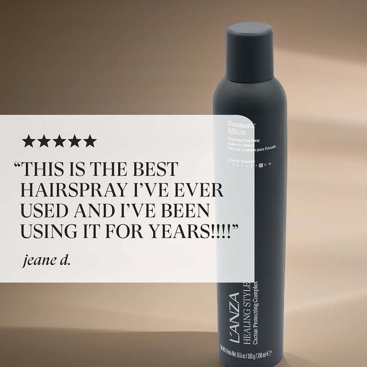 L'ANZA Healing Style | Dramatic Effects | Finishing Hairspray (350ml/10.6oz) — Firm, Fast-Dry Finish
