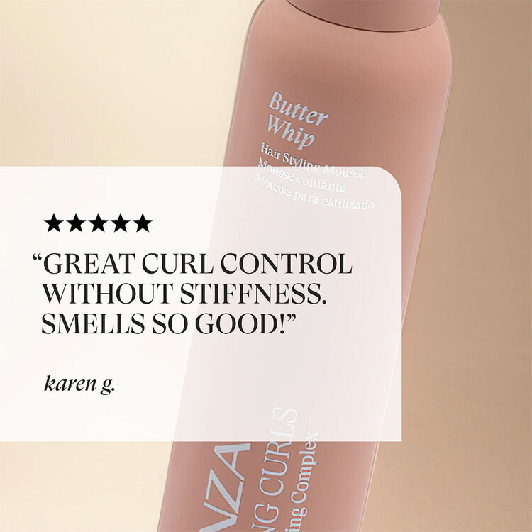 L'ANZA Healing Curls | Butter Whip - Hydrating Curl Styling Mousse (168ml/162g/5.7oz)