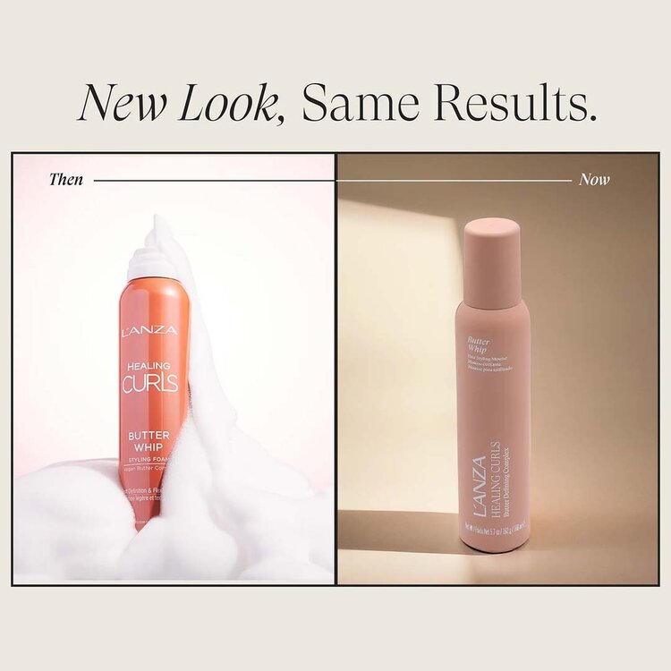 L'ANZA Healing Curls | Butter Whip - Hydrating Curl Styling Mousse (168ml/162g/5.7oz)
