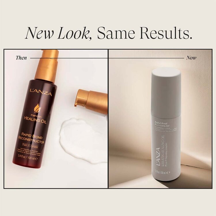 L'ANZA Keratin Healing Oil | Rapid Bond Reconstructor - Intensive Rebuilding Treatment (100ml/8.4oz)