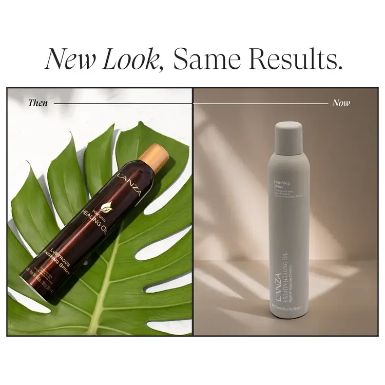 L'ANZA Keratin Healing Oil Phyto-IV Repairing Complex | Finishing Spray - Flexible Hold and Shine