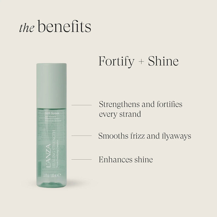 L'ANZA Healing Strength | Silk Serum - Strengthening Smoothing Treatment (100ml/3.4oz)