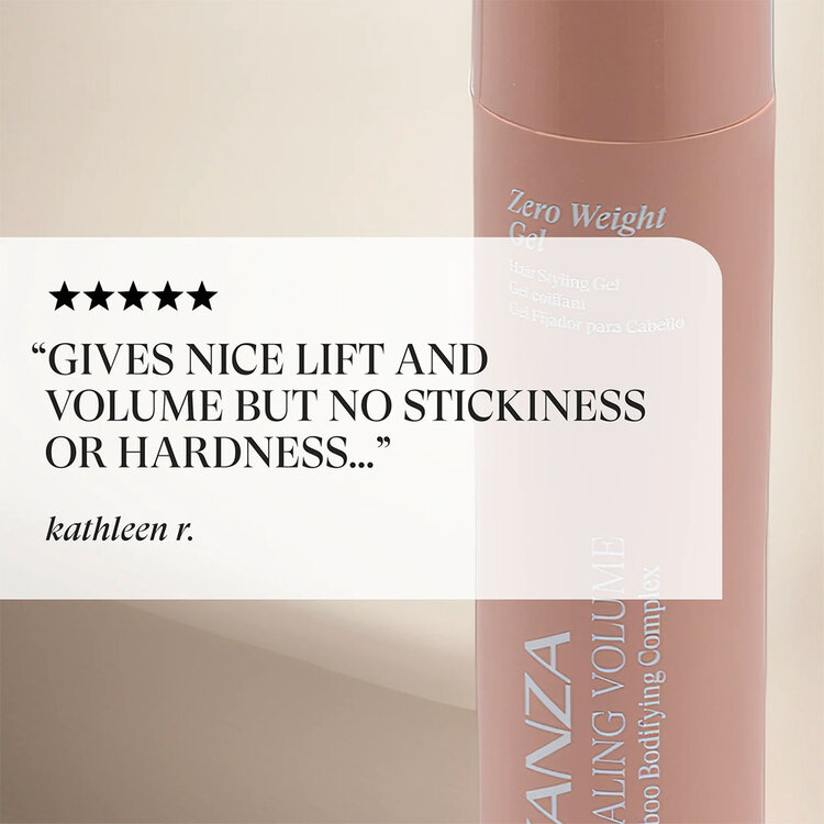 L'ANZA Healing Volume | Zero Weight - Gel Coiffant Volumisant Léger (200ml/6.8oz)