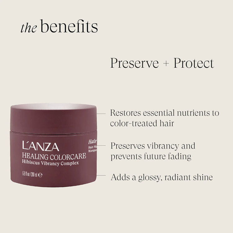 L'ANZA Healing ColorCare | Mask - Moisturizing Color Protection Treatment (200ml/6.8oz)