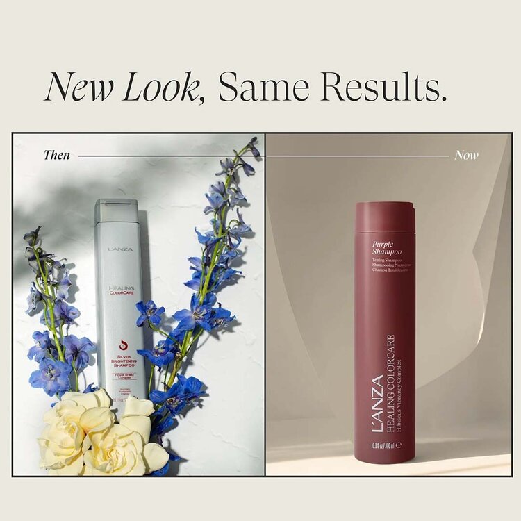 L'ANZA Healing ColorCare | Shampooing Nuanceur - Neutralisant Violet Pour Cheveux Blonds