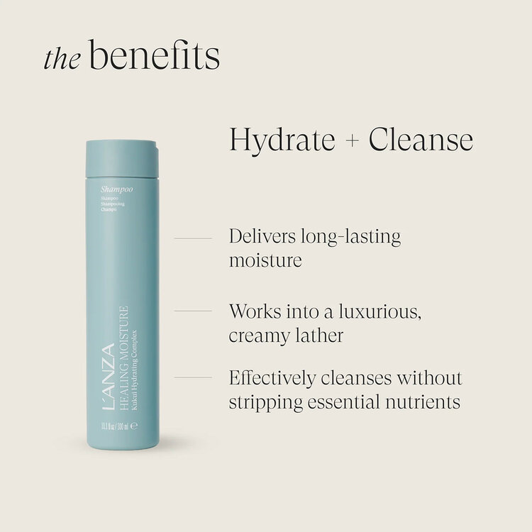 L'ANZA Healing Moisture | Shampooing - Nettoyant Hydratant Nourrissant