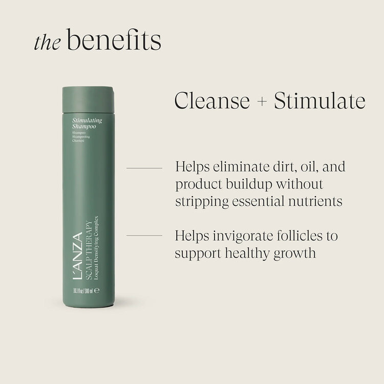 L'ANZA L'Anza | Scalp Therapy | Stimulating Shampoo – gently cleanses and stimulates the scalp