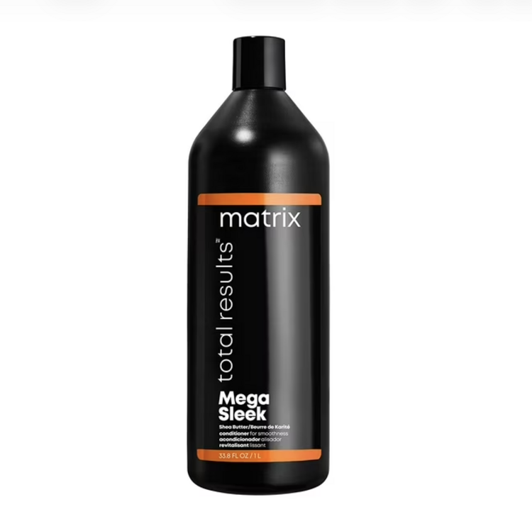 MATRIX Total Results | Mega Sleek | Conditioner – Smoothing & Frizz-Control Conditioner with Shea Butter