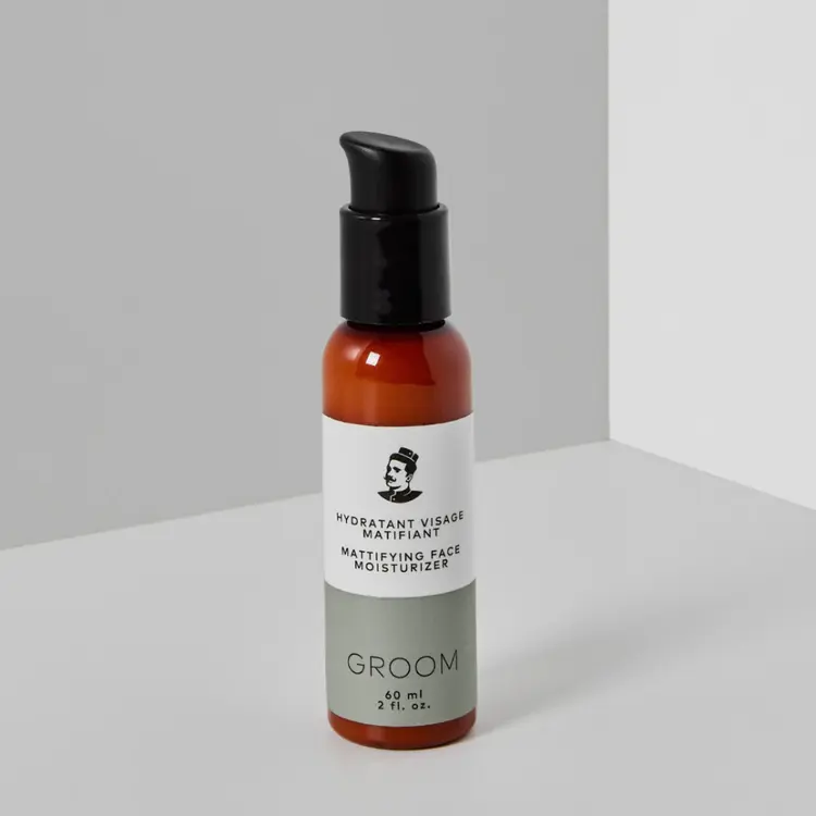 GROOM Hydratant Visage Matifiant - Hydratation Légère Et Contrôle De La Brillance (60ml/2oz)