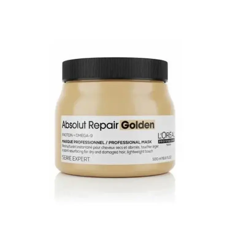 L'ORÉAL PROFESSIONNEL Absolut Repair Omega-9 | Golden Masque - Intense Repair And Softness (500ml/16.9oz)