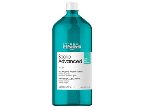 L'ORÉAL PROFESSIONNEL Serie Expert | Scalp Advanced | Shampooing Anti-Gras (1500ml/50.7oz)