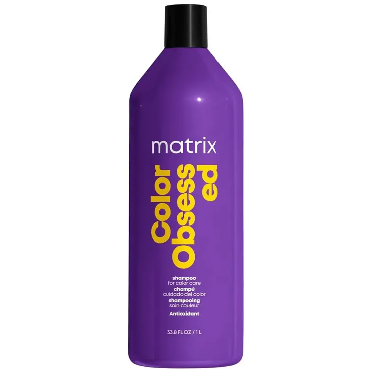 MATRIX Color Obsessed | Color Care Shampoo - Color Protection and Shine (1000ml/33.8oz)