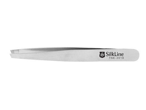SILKLINE SILKLINE | Pince à Épiler à Bout Incliné - TSE2019NC SILKLINE SILKLINE | Pince à Épiler à Bout Incliné - TSE2019NC