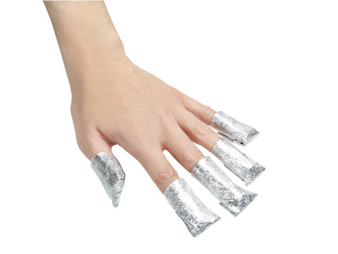 GRAHAM BEAUTY SILKLINE | Enveloppe Aluminium pour enlever le vernis - GELFOILNC (Paquet de 100) GRAHAM BEAUTY SILKLINE | Enveloppe Aluminium pour enlever le vernis - GELFOILNC (Paquet de 100)