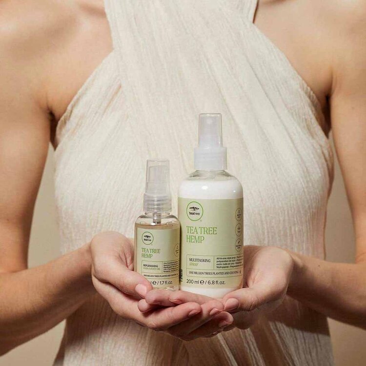 PAUL MITCHELL Tea Tree | Hemp | Multitasking Spray - Hydrating Leave-In And Frizz Control Spray (200ml/6.8oz)