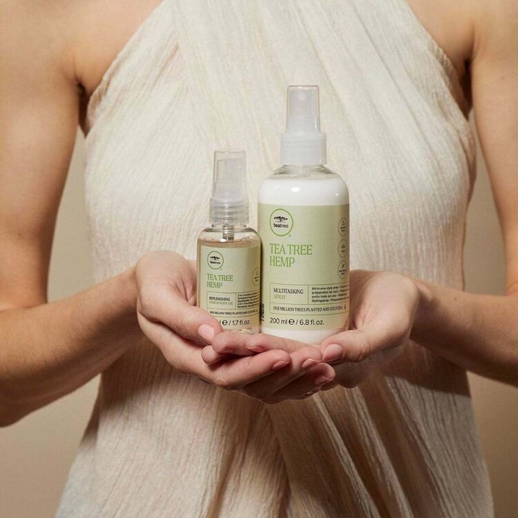 PAUL MITCHELL Tea Tree | Hemp | Multitasking Spray - Soin Sans Rinçage Hydratant Et Antifrisottis (200ml/6.8oz)