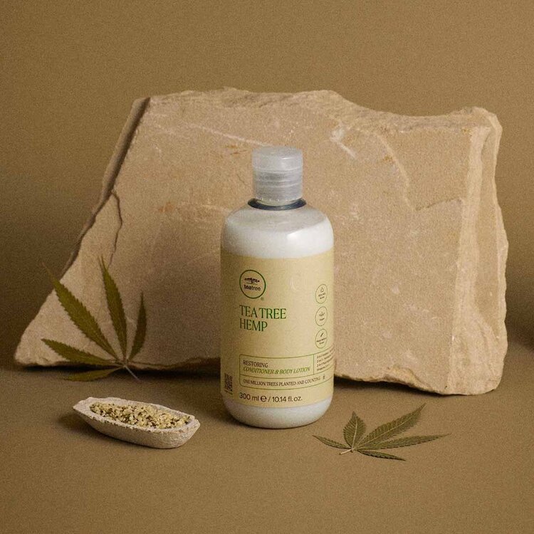 PAUL MITCHELL Tea Tree | Hemp | Restoring 2-in-1 Conditioner & Body Lotion - Hydrates Hair And Skin