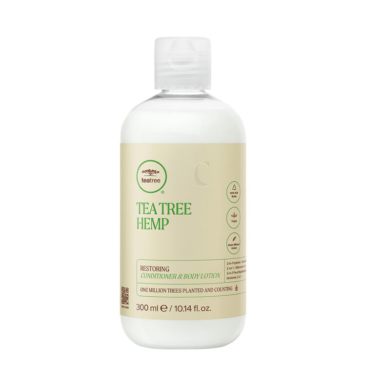 PAUL MITCHELL Tea Tree | Hemp | Restoring 2-in-1 Conditioner & Body Lotion - Hydrates Hair And Skin