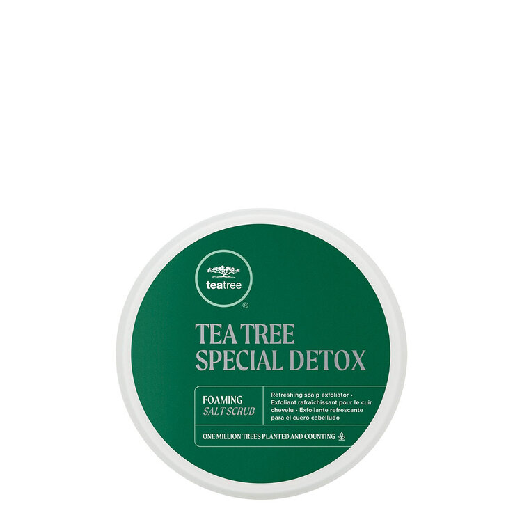 PAUL MITCHELL Tea Tree | Special Detox | Foaming Salt Scrub - Purifying Scalp Exfoliating Scrub (192g/6.8oz)