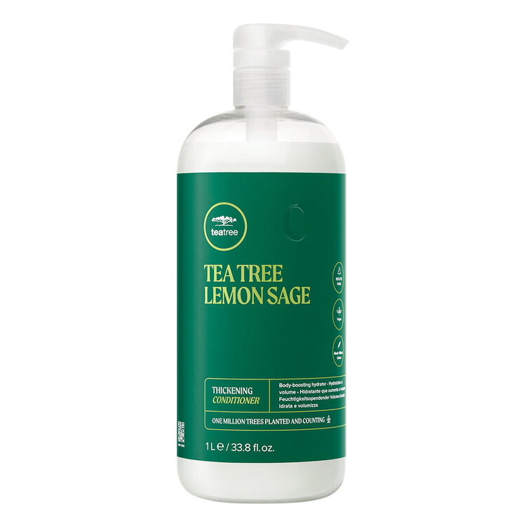PAUL MITCHELL Tea Tree | Lemon Sage | Thickening Conditioner - Lightweight Conditioner For Fuller-Looking Hair