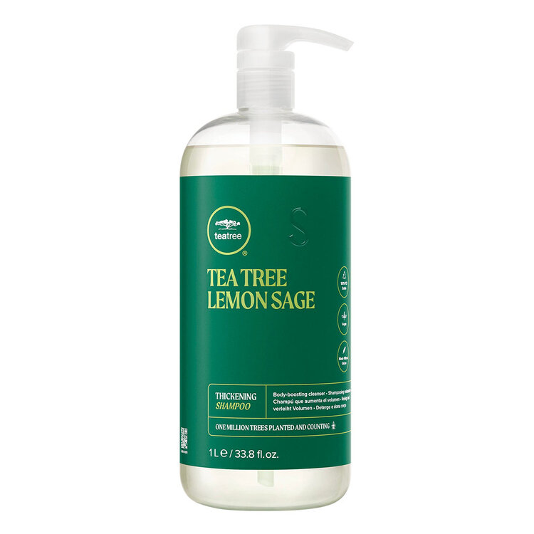 PAUL MITCHELL Tea Tree | Lemon Sage | Thickening Shampoo - Volumizing Shampoo For Fine And Limp Hair