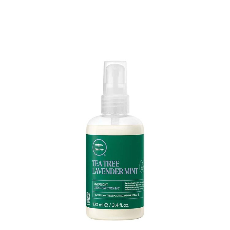 PAUL MITCHELL Tea Tree | Lavender Mint | Overnight Moisture Therapy - Overnight Hydrating Treatment For Dry Hair (100ml/3.4oz)