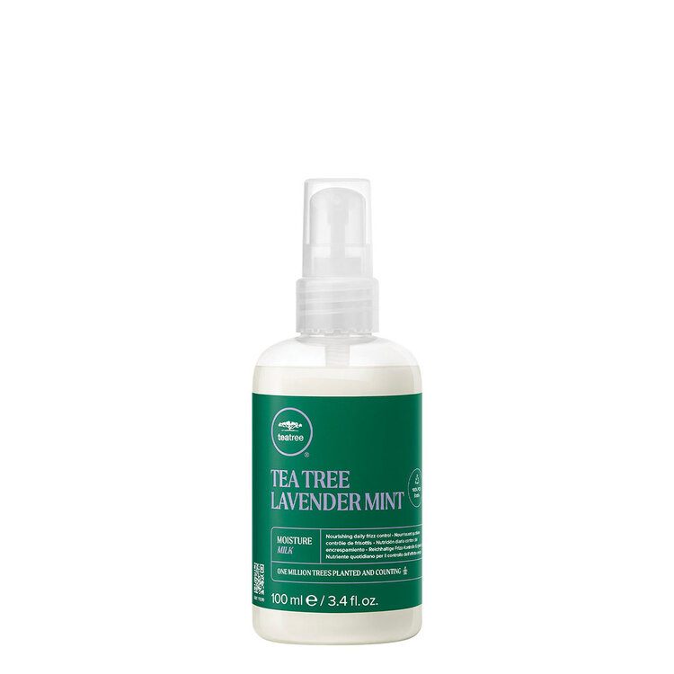 PAUL MITCHELL Tea Tree | Lavender Mint | Moisture Milk Leave-In Conditioner - Hydrating Leave-In Conditioner For Dry Hair (100ml/3.4oz)