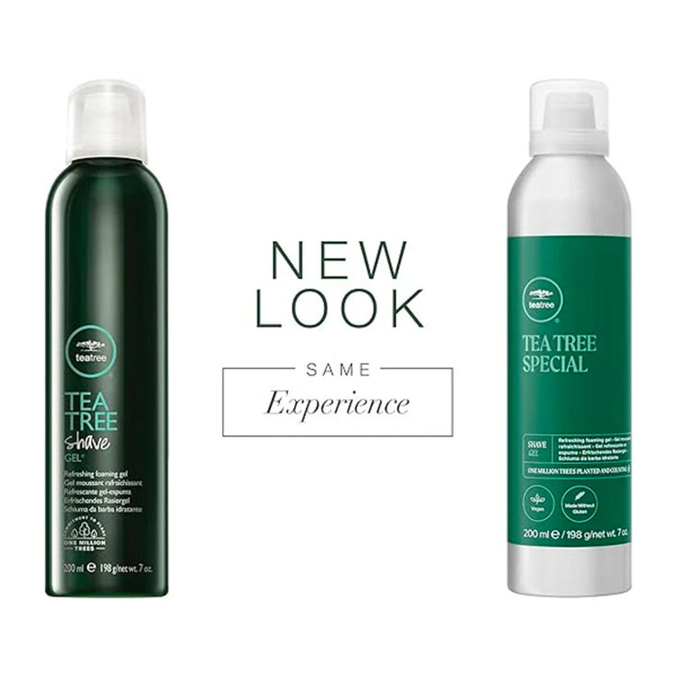 PAUL MITCHELL Tea Tree Special | Shave Gel - Smooth And Precise Shaving Experience (200ml/198g/7oz)