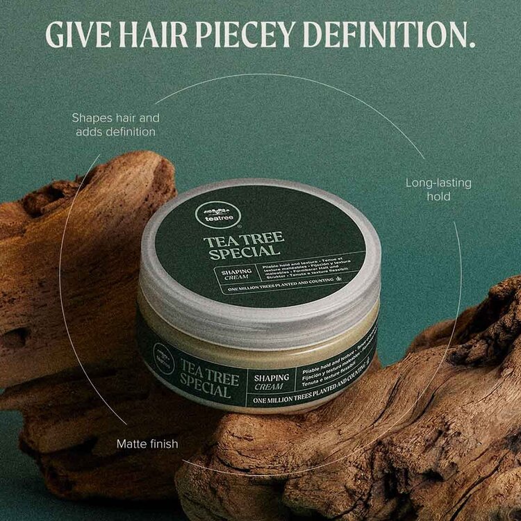 PAUL MITCHELL Tea Tree Special | Shaping Cream - Flexible Hold And Touchable Texture (85g/3oz)