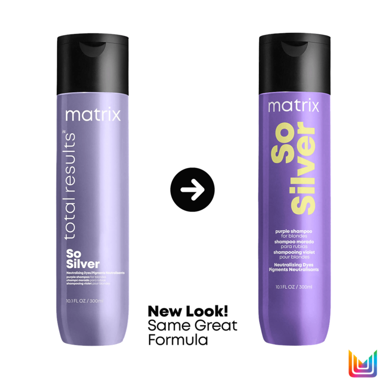 MATRIX So Silver | Shampooing Violet - Neutralisation des Reflets Jaunes (300ml/10.1oz)