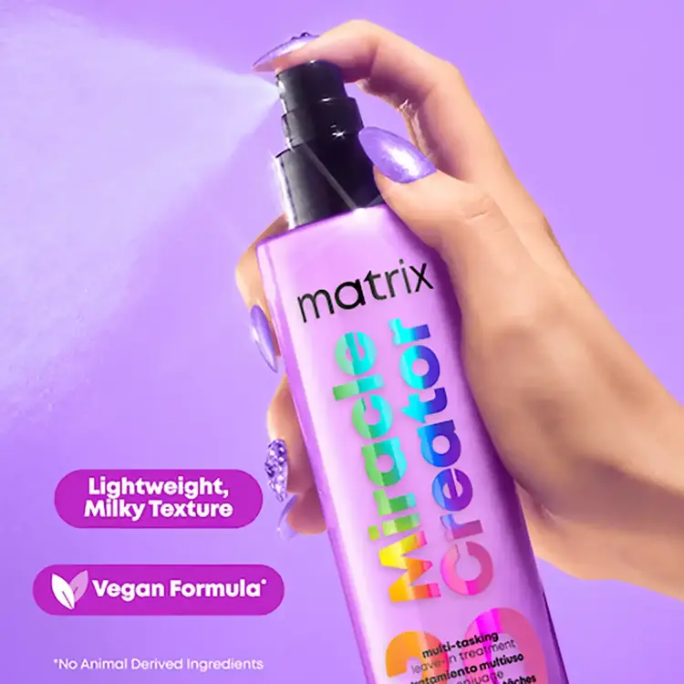 MATRIX Miracle Creator | Traitement Multi-Tâches Sans Rinçage - Soin Polyvalent Pour Tous Types de Cheveux (400ml/13.5oz)