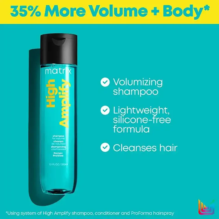 MATRIX High Amplify | Shampoo for Volume - Lasting Body and Fullness (1000ml/33.8oz)