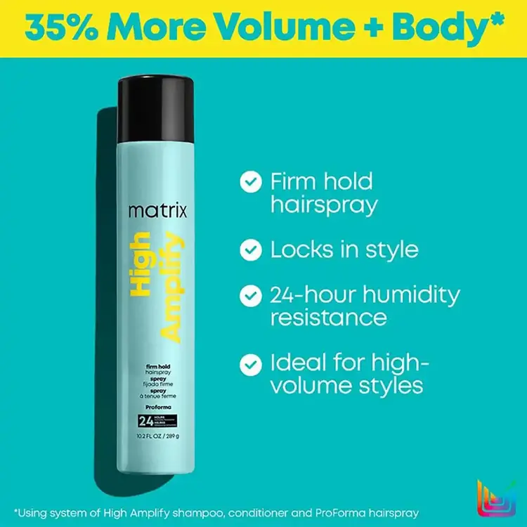 MATRIX High Amplify | Pro Forma | Firm Hold Hairspray - Long-Lasting Volume and Control (289g/10.2oz)