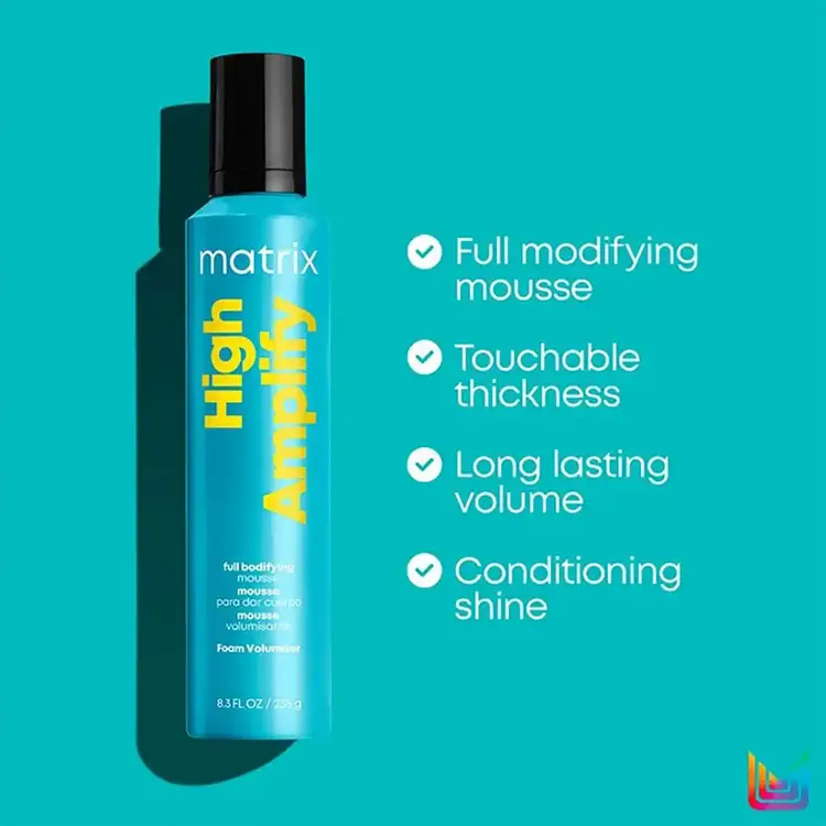 MATRIX High Amplify | Foam Volumizer | Full Bodifying Mousse - Long-Lasting Volume and Body (235g/8.3oz)