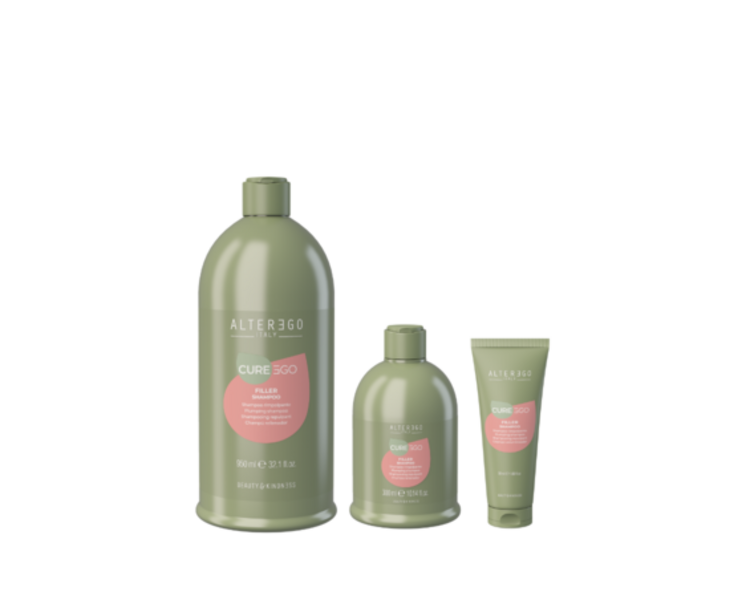 ALTER EGO Curego | Filler | Shampooing Repulpant - Densité, Matière et Volume Aérien