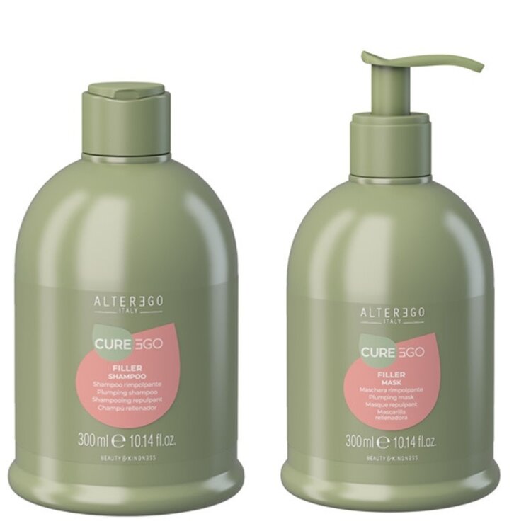 ALTER EGO Curego | Filler | Plumping Shampoo - Fuller, Denser, Airy Volume