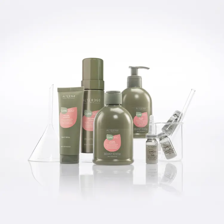 ALTER EGO Curego | Filler | Shampooing Repulpant - Densité, Matière et Volume Aérien