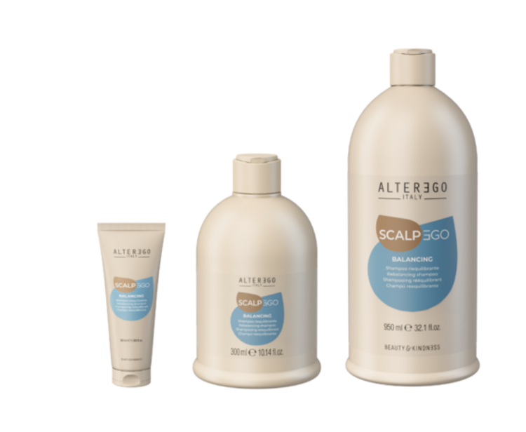 ALTER EGO Scalpego | Balancing | Rebalancing Shampoo – Purifies and Rebalances the Scalp
