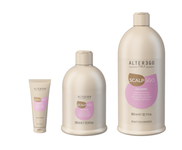 ALTER EGO Scalpego | Calming | Soothing Shampoo – Soothes and Respects Sensitive Scalp