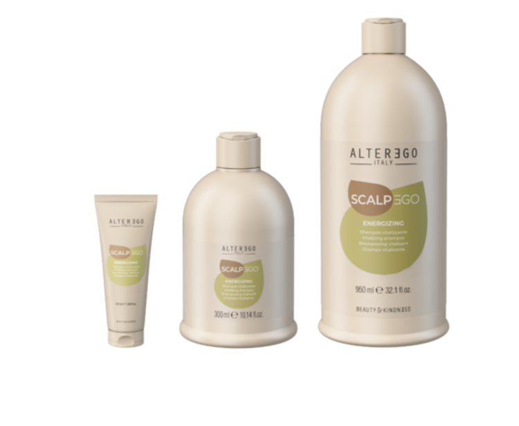 ALTER EGO Scalpego | Energizing | Vitalizing Shampoo – Stimulates and Revitalizes the Scalp