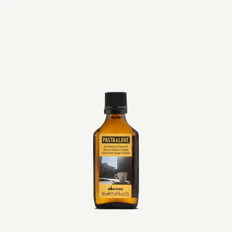 DAVINES DAVINES - PASTA & LOVE | Huile Avant-Rasage et Barbe (50ml/1.69fl. oz)